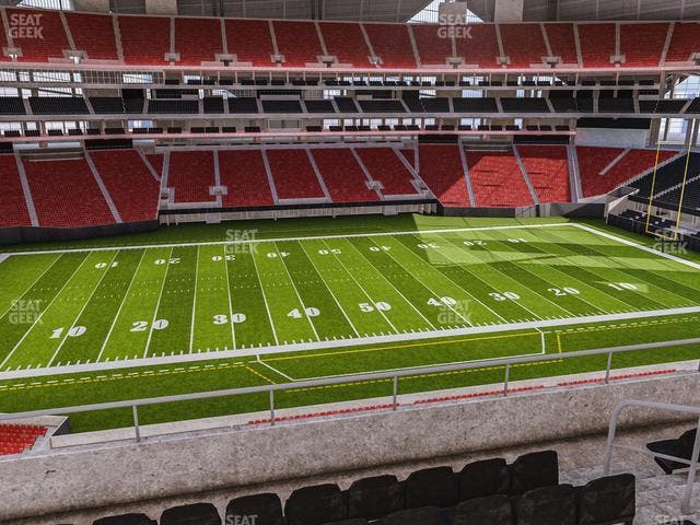Mercedes-Benz Stadium - Section 213 Seat View