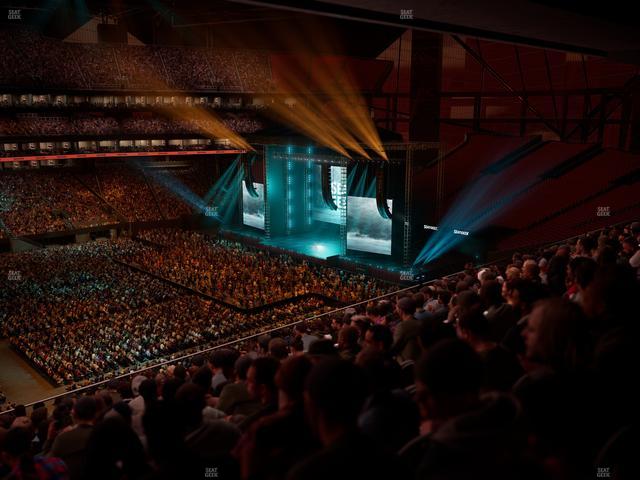 Mercedes-Benz Stadium - Section 214 Seat View