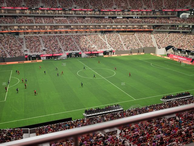 Mercedes-Benz Stadium - Section 214 Seat View