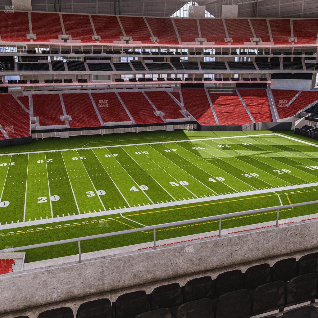 Mercedes-Benz Stadium - Section 214 Seat View