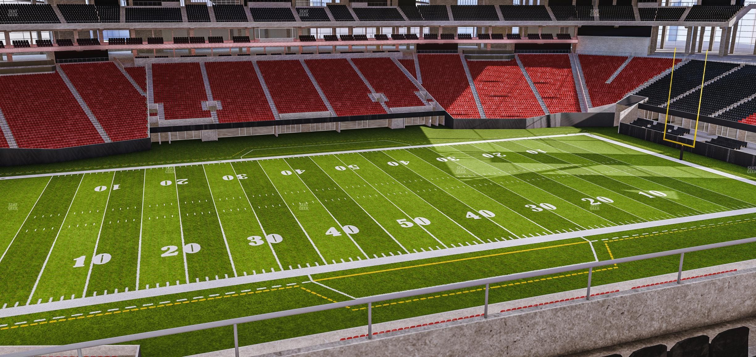 Mercedes-Benz Stadium - Section 214 Seat View