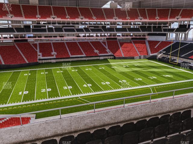 Mercedes-Benz Stadium - Section 214 Seat View