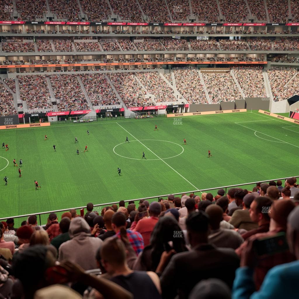 Mercedes-Benz Stadium - Section 214 Seat View