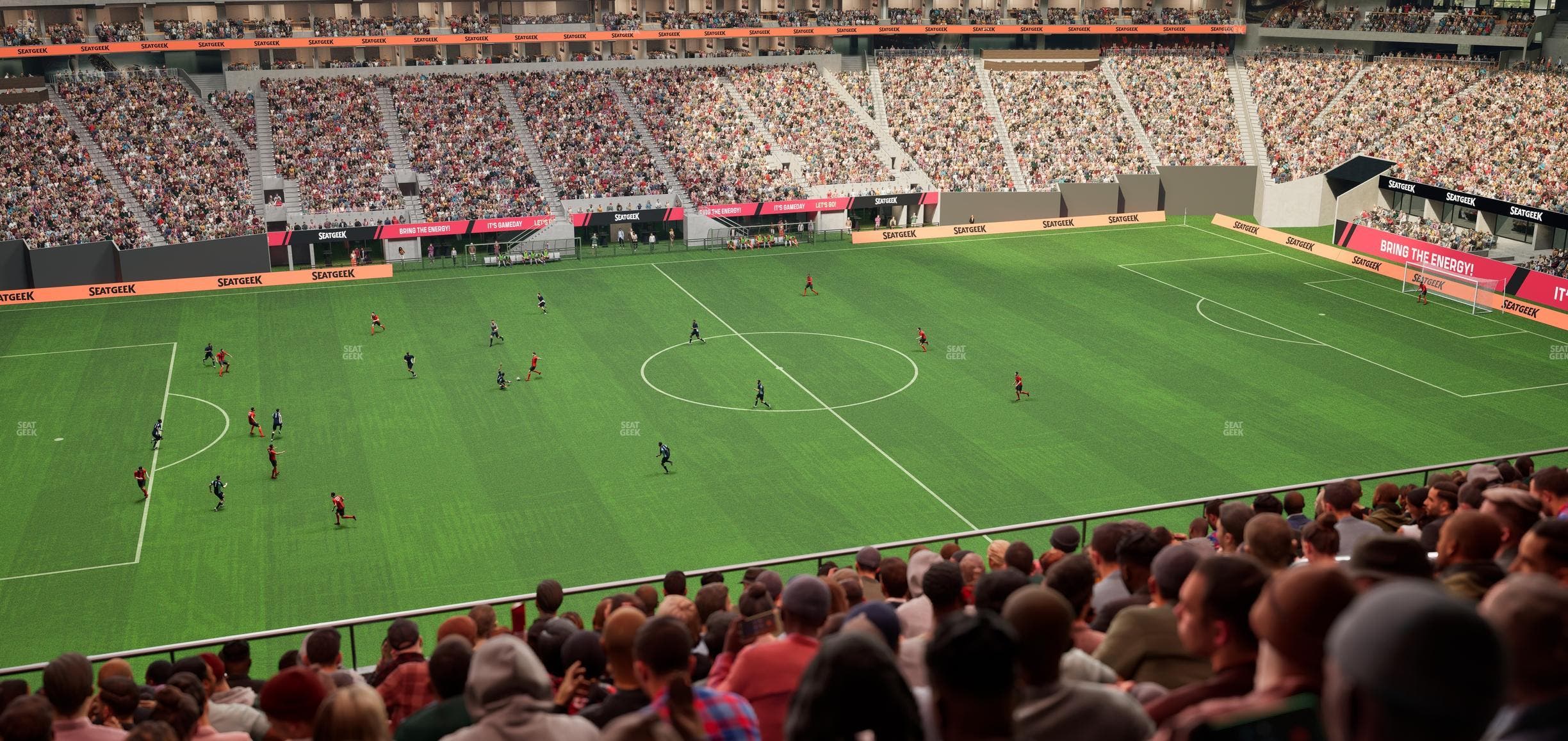 Mercedes-Benz Stadium - Section 214 Seat View