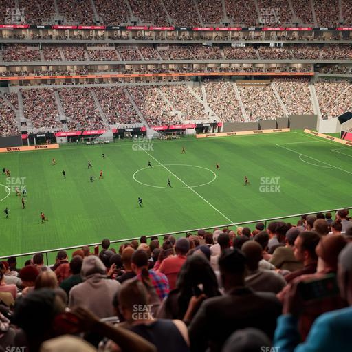 Mercedes-Benz Stadium - Section 214 Seat View