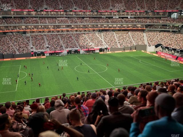 Mercedes-Benz Stadium - Section 214 Seat View