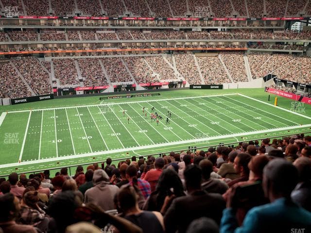 Mercedes-Benz Stadium - Section 214 Seat View
