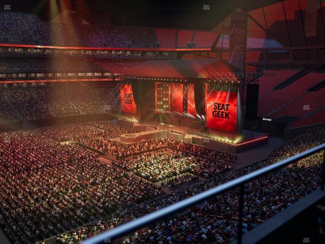 Mercedes-Benz Stadium - Section 214 Seat View