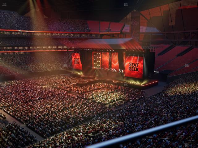 Mercedes-Benz Stadium - Section 215 Seat View