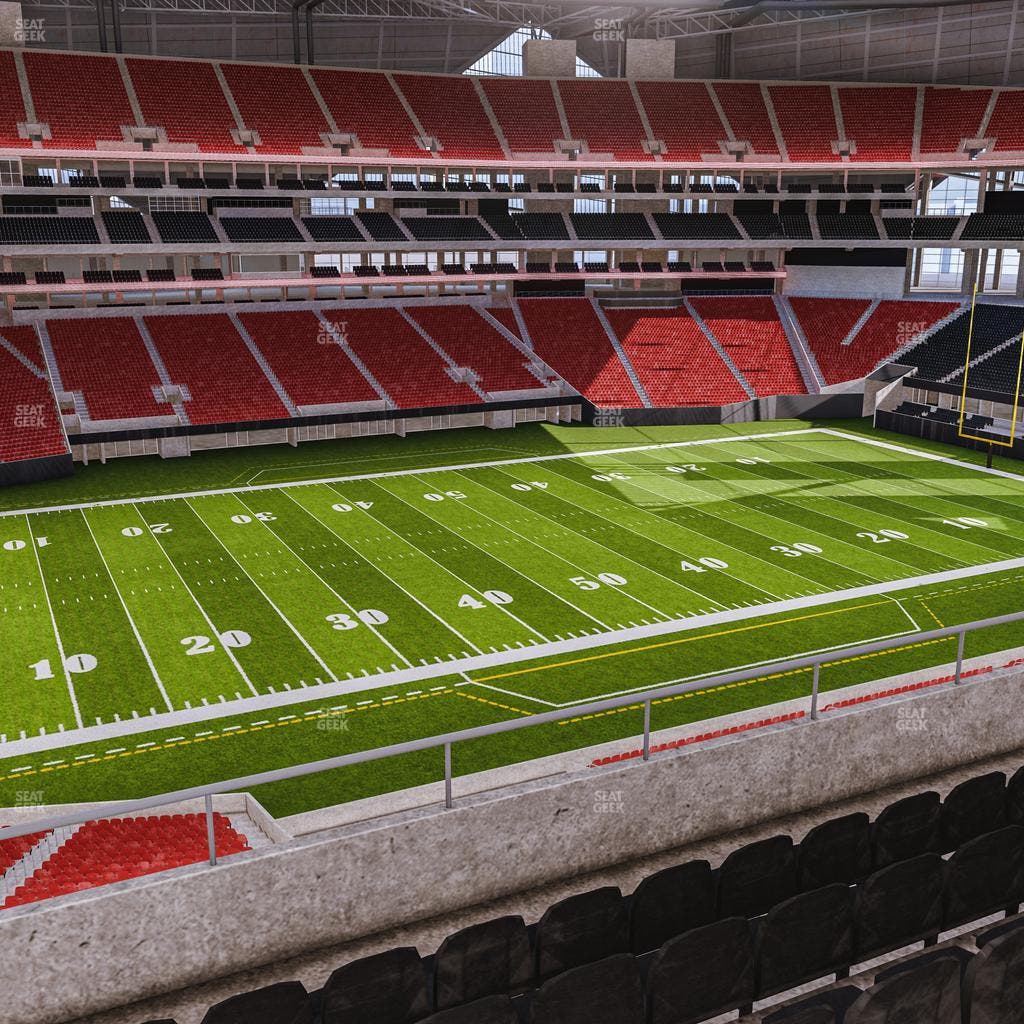 Mercedes-Benz Stadium - Section 215 Seat View