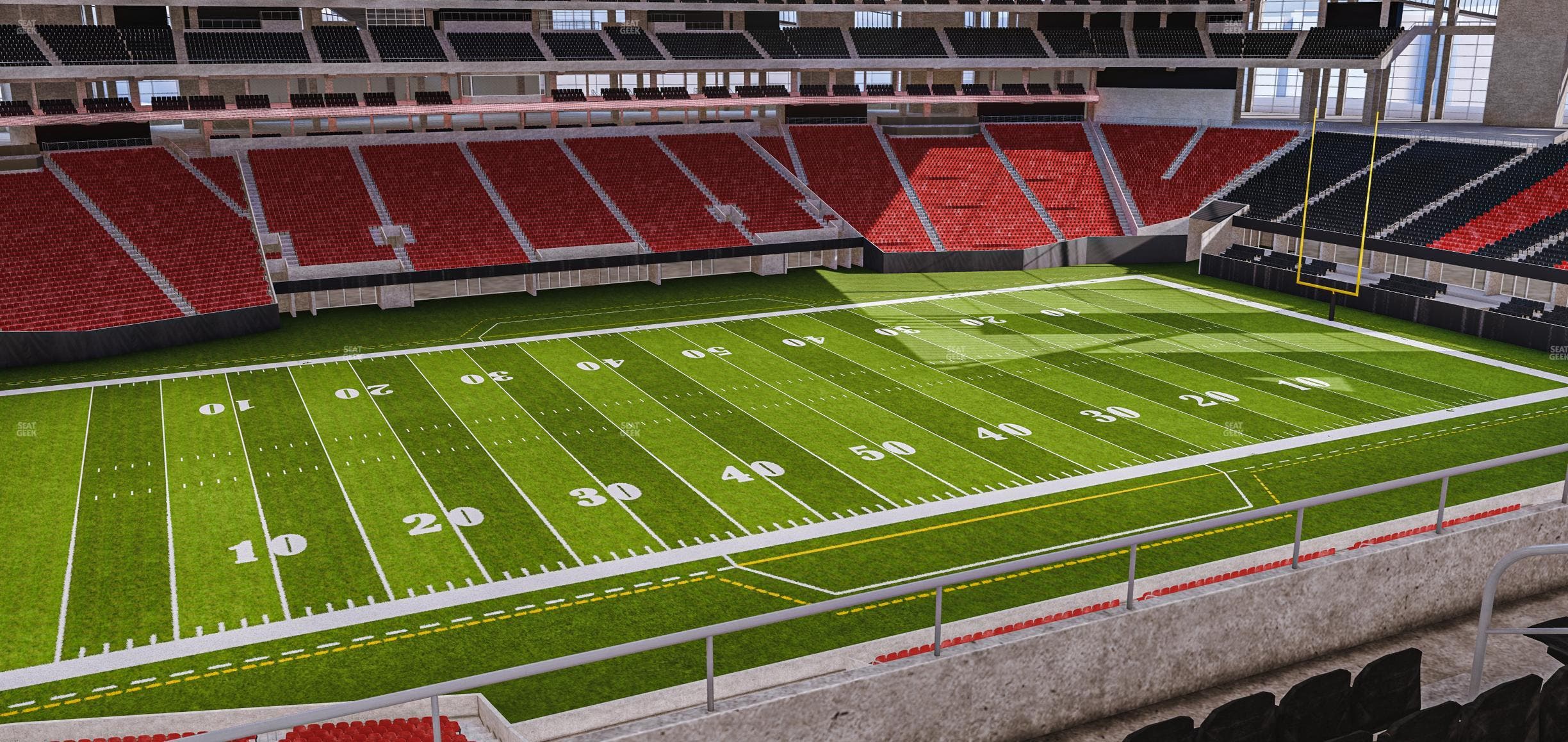 Mercedes-Benz Stadium - Section 215 Seat View