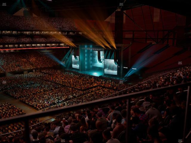 Mercedes-Benz Stadium - Section 215 Seat View