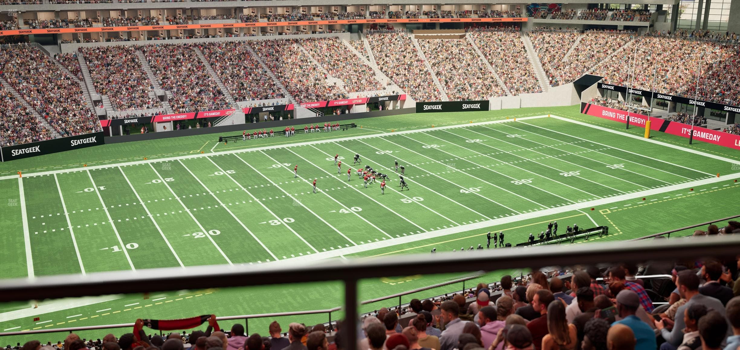 Mercedes-Benz Stadium - Section 215 Seat View