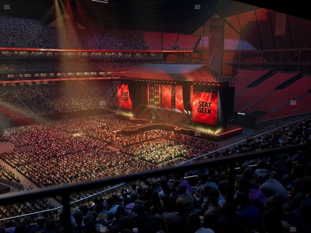 Mercedes-Benz Stadium - Section 215 Seat View