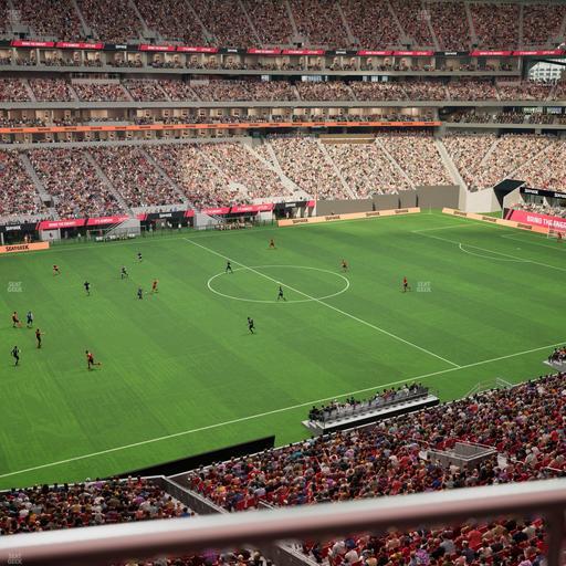 Mercedes-Benz Stadium - Section 215 Seat View