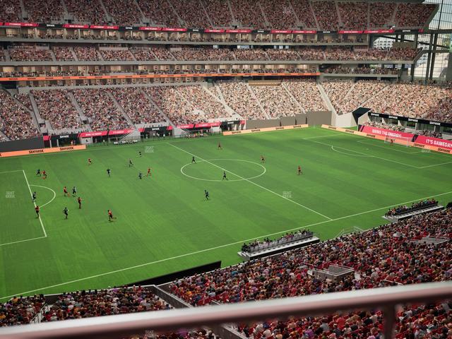 Mercedes-Benz Stadium - Section 215 Seat View