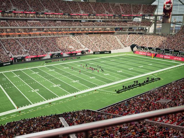 Mercedes-Benz Stadium - Section 216 Seat View