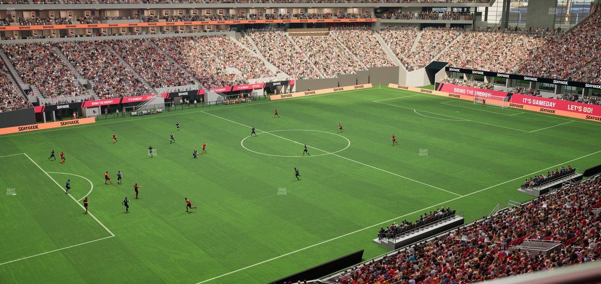 Mercedes-Benz Stadium - Section 216 Seat View