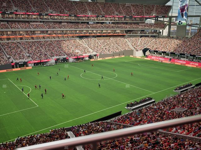 Mercedes-Benz Stadium - Section 216 Seat View