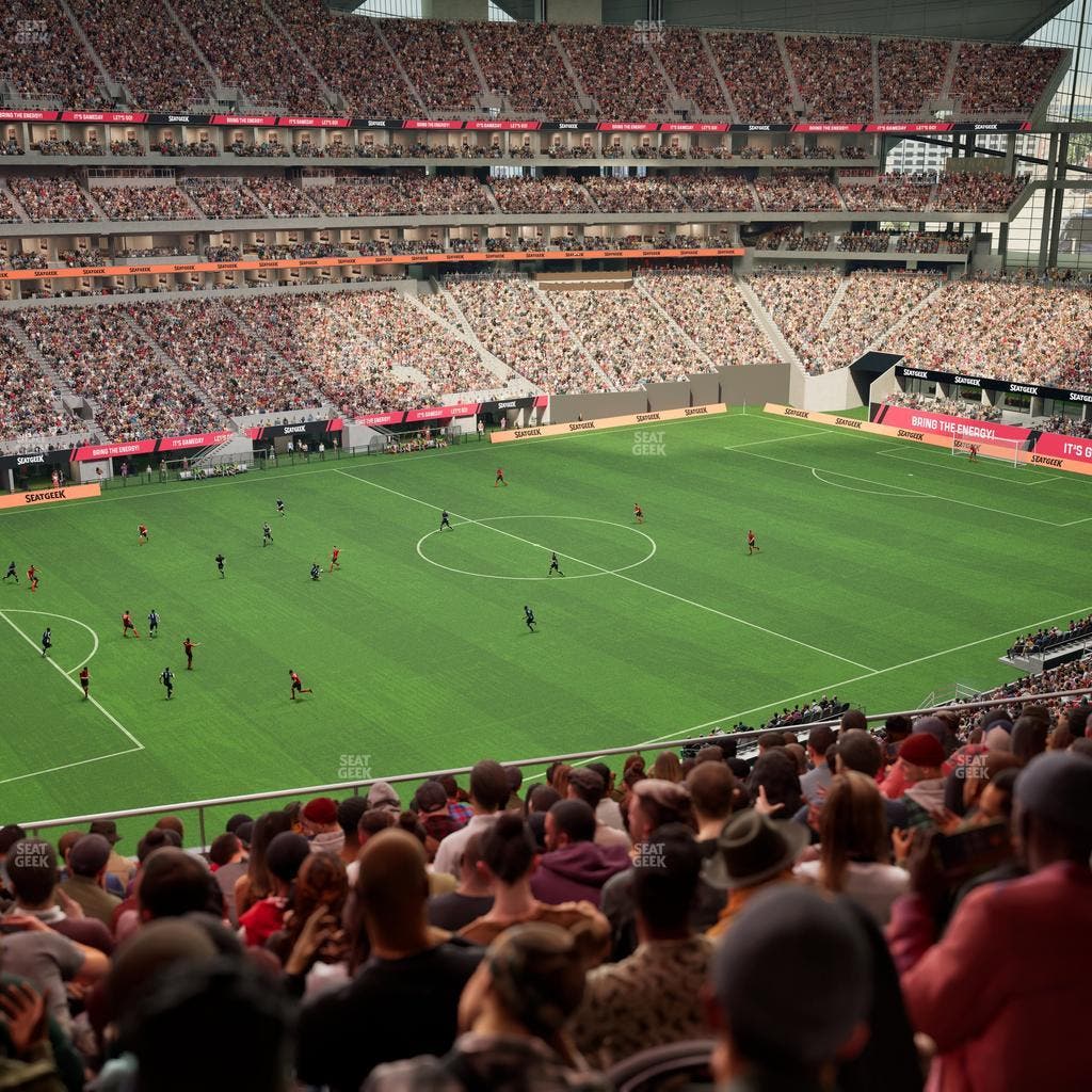 Mercedes-Benz Stadium - Section 216 Seat View