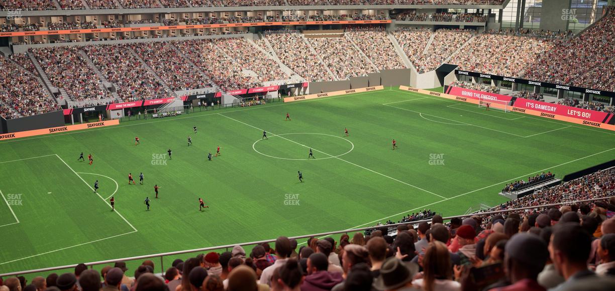 Mercedes-Benz Stadium - Section 216 Seat View