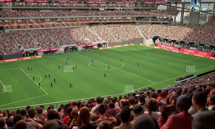 Mercedes-Benz Stadium - Section 216 Seat View
