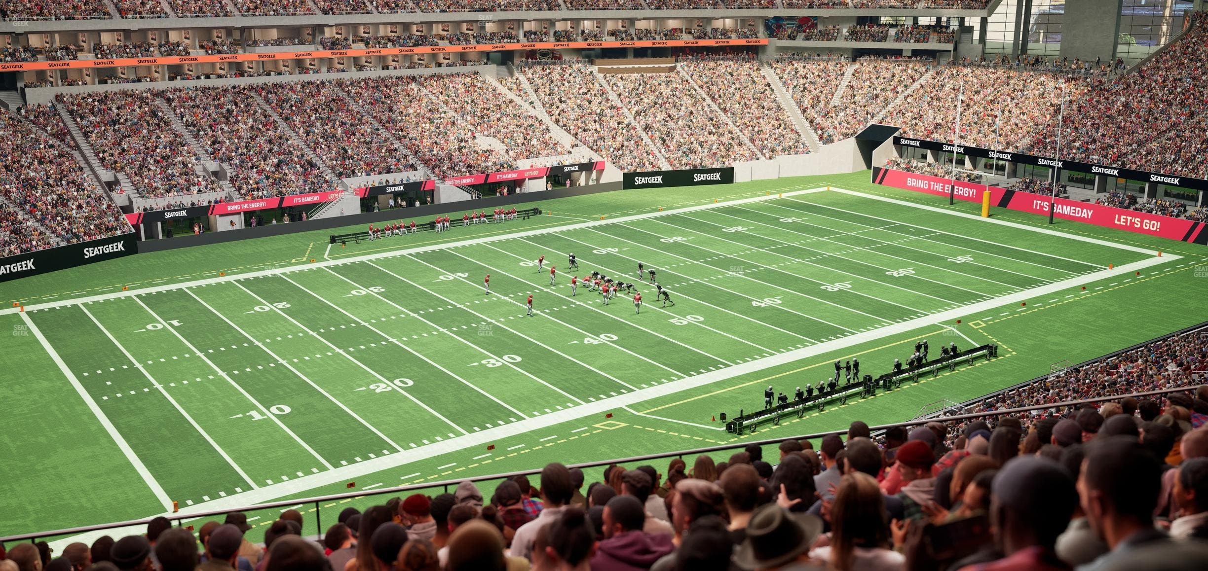 Mercedes-Benz Stadium - Section 216 Seat View