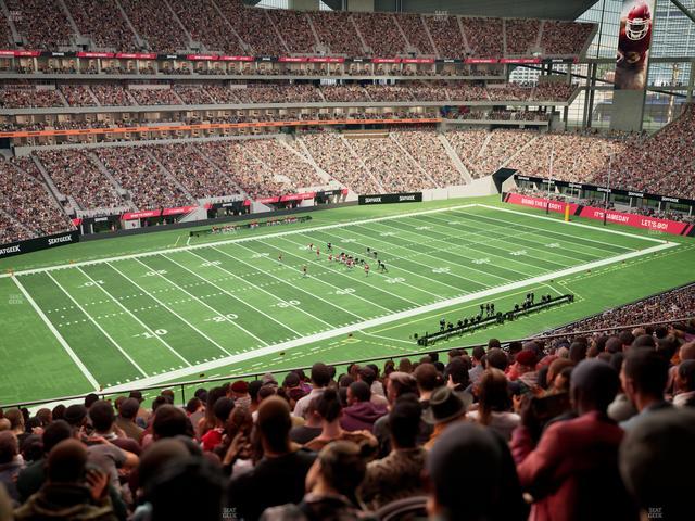 Mercedes-Benz Stadium - Section 216 Seat View