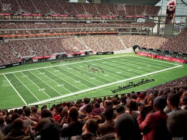 Mercedes-Benz Stadium - Section 216 Seat View