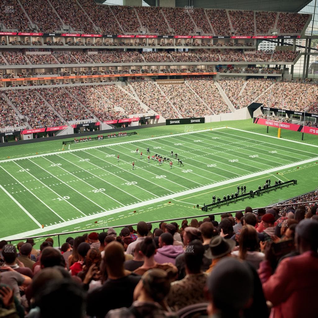 Mercedes-Benz Stadium - Section 216 Seat View
