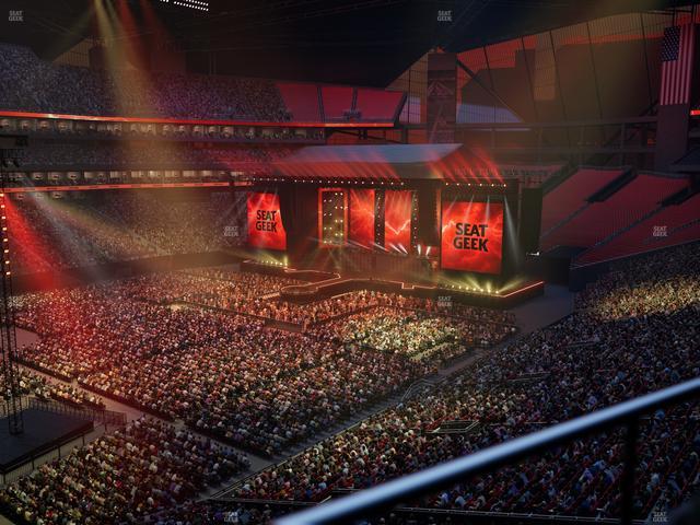 Mercedes-Benz Stadium - Section 216 Seat View