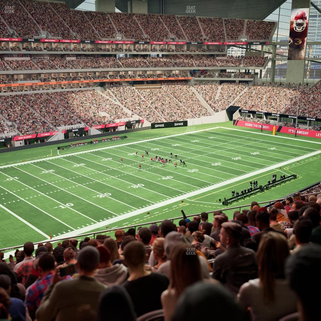 Mercedes-Benz Stadium - Section 217 Seat View