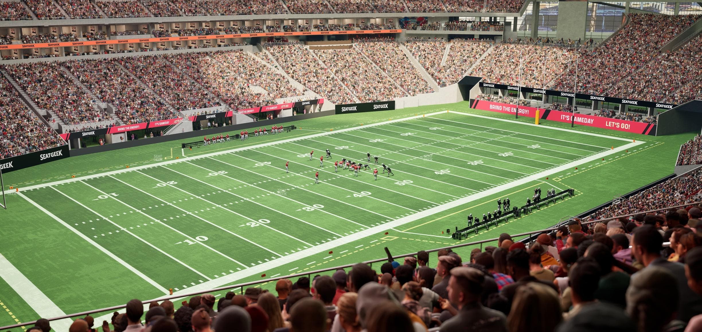 Mercedes-Benz Stadium - Section 217 Seat View