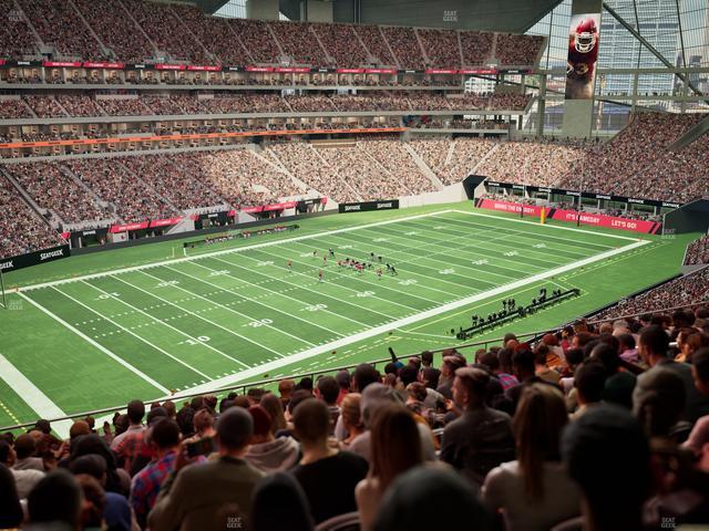 Mercedes-Benz Stadium - Section 217 Seat View