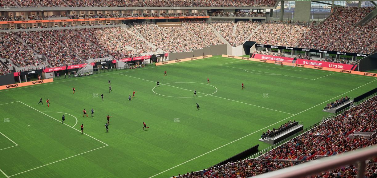 Mercedes-Benz Stadium - Section 217 Seat View