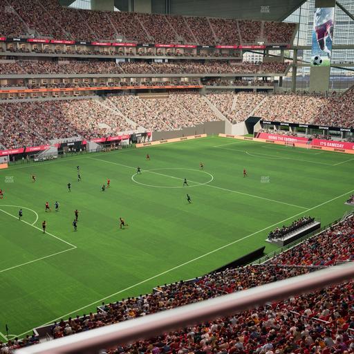 Mercedes-Benz Stadium - Section 217 Seat View