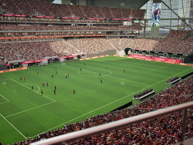 Mercedes-Benz Stadium - Section 217 Seat View