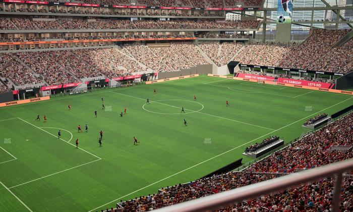 Mercedes-Benz Stadium - Section 217 Seat View