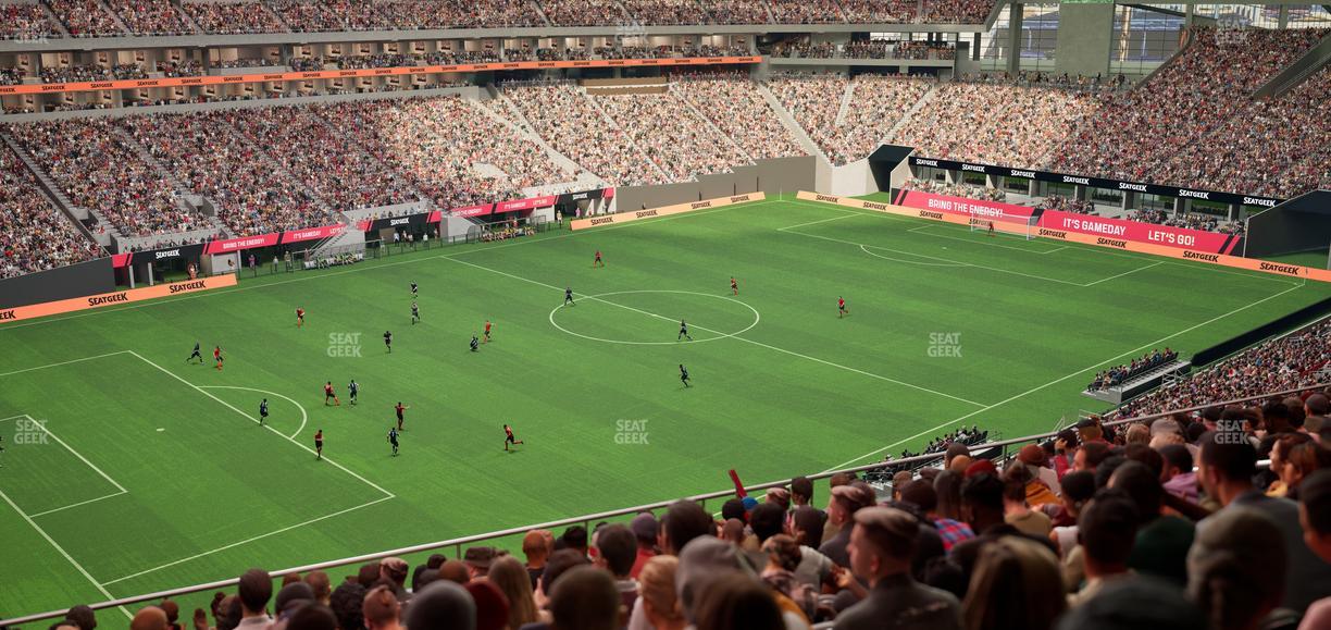 Mercedes-Benz Stadium - Section 217 Seat View