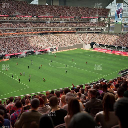 Mercedes-Benz Stadium - Section 217 Seat View