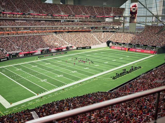 Mercedes-Benz Stadium - Section 217 Seat View