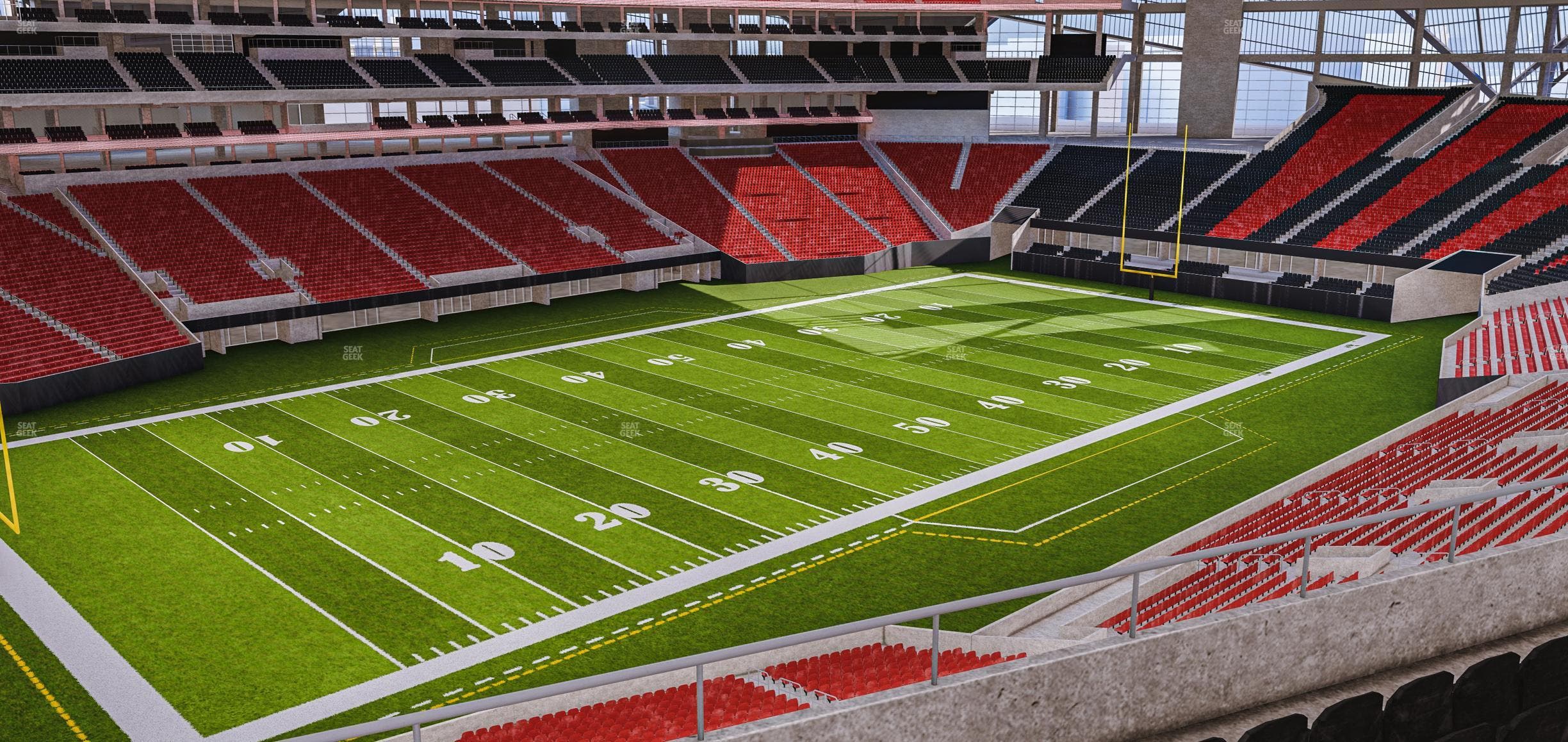 Mercedes-Benz Stadium - Section 217 Seat View