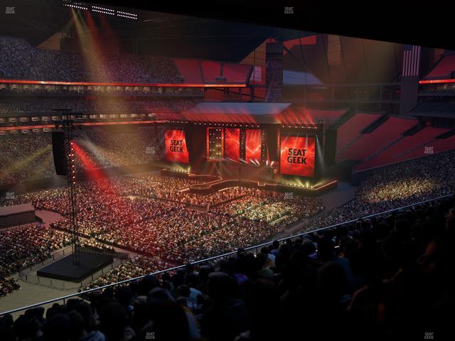 Mercedes-Benz Stadium - Section 217 Seat View