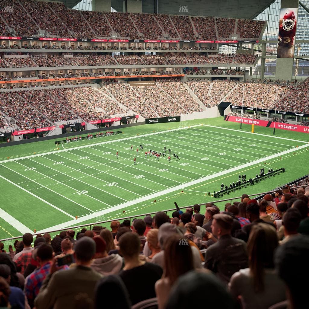 Mercedes-Benz Stadium - Section 217 Seat View