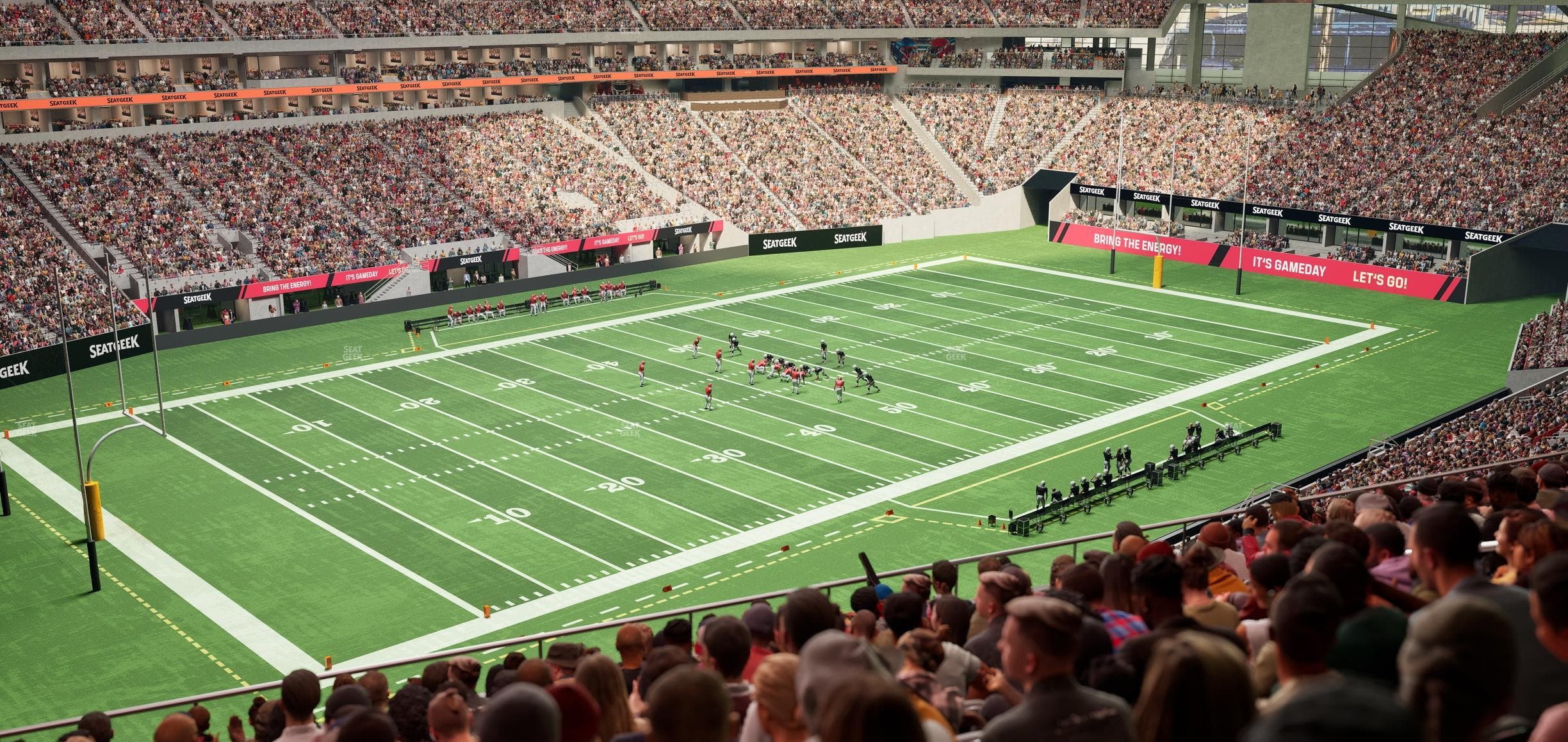 Mercedes-Benz Stadium - Section 217 Seat View