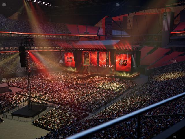 Mercedes-Benz Stadium - Section 217 Seat View