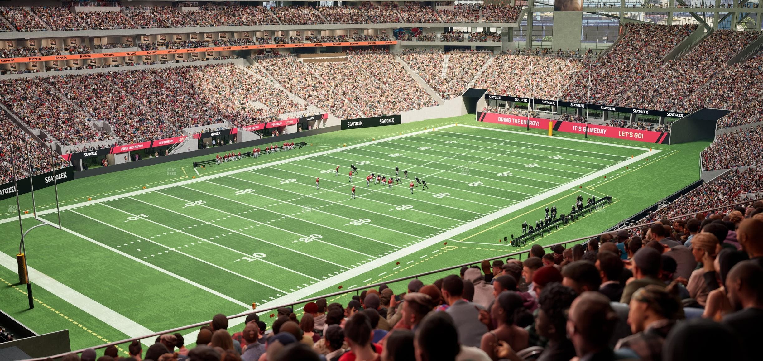 Mercedes-Benz Stadium - Section 218 Seat View