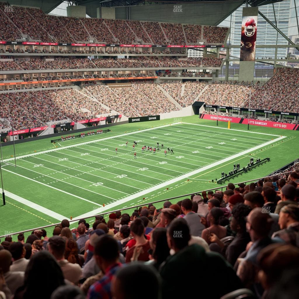 Mercedes-Benz Stadium - Section 218 Seat View