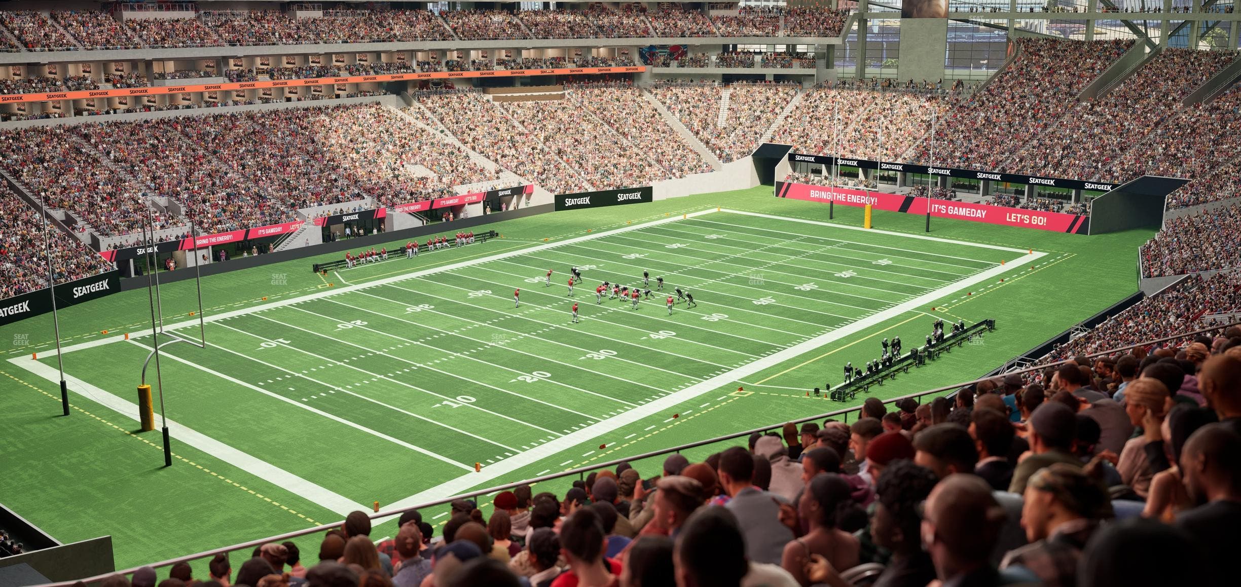 Mercedes-Benz Stadium - Section 218 Seat View