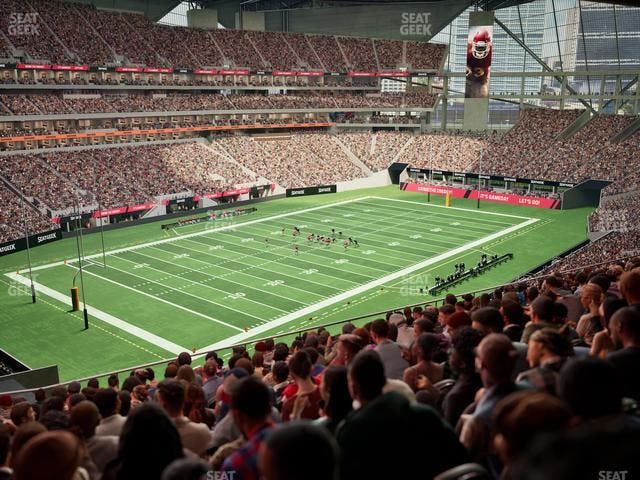 Mercedes-Benz Stadium - Section 218 Seat View